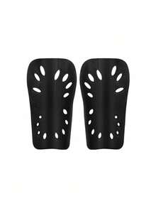 1 Set Kids Soccer Sports Socks Combo (1 Pair Long Tube Soccer Socks, 1 Pair Insertable Shin Guards) 8-14 Years Old Children Sports Set - Multicolor - View 4