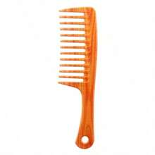 Wide-Tooth Comb For Curly And Permed Hair, Women's Long Hair Home Use, Large Size Hair Combing Tool, Styling Coarse-Tooth Wide-Tooth - Multicolor - View 8