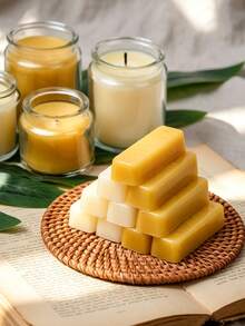 1/5/6pcs White Pure Beeswax Blocks,Yellow Beeswax For Homemade Candles,DIY Crafts,Home Polishing, Jewelry Making - Beeswax - View 4