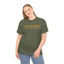 Alpine Car Audio Subwoofers Amps Men'S T-Shirts American Size Tee Shirt - 黑色 - 查看 7