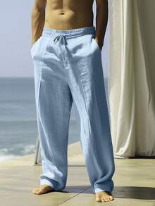 Men's Cross-Border Outdoor Casual Sports Pants - 藍色 - 查看 2