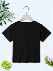s para niño con temática de pirata| "Ich Bin Schon 5" con diseño de lindo niño pirata y cofre del tesoro, colores brillantes, perfecta para fiestas y celebraciones infantiles, ajuste regular - Negro - Ver 3