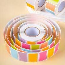 500pcs/Roll Color Coded Index Label Stickers, Durable Self-Adhesive Labels, Easy To Organize, Mark And Create Name Tags, Reusable, Suitable For Office, School, Home, Office Supplies, Stationery, Gift Wrapping - One Size Fits All - View 4