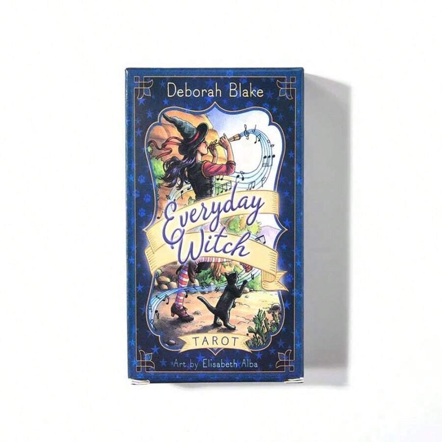 Everyday Witch 塔羅牌 算命神諭卡 塔羅牌算命遊戲卡 派對遊戲 塔羅占卜工具 - 白色 - 查看 1