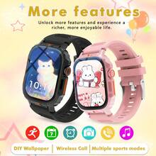 Smart Watch, Wireless Call/Dial, Multiple APP Notifications, Suitable For Men And Women, Sports Watch, Customizable Wallpaper, Music Control, Compatible With IOS/Android - 彩色 - 查看 2