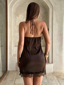 Women Midi Dresses - Negro1 - View 3