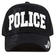 1pc Men's POLICE Embroidered Baseball Cap, Adjustable Sun Protection Casual Hat For Outdoor Sports, Spring/Autumn Travel, Beach, Party - Multicolor - View 15