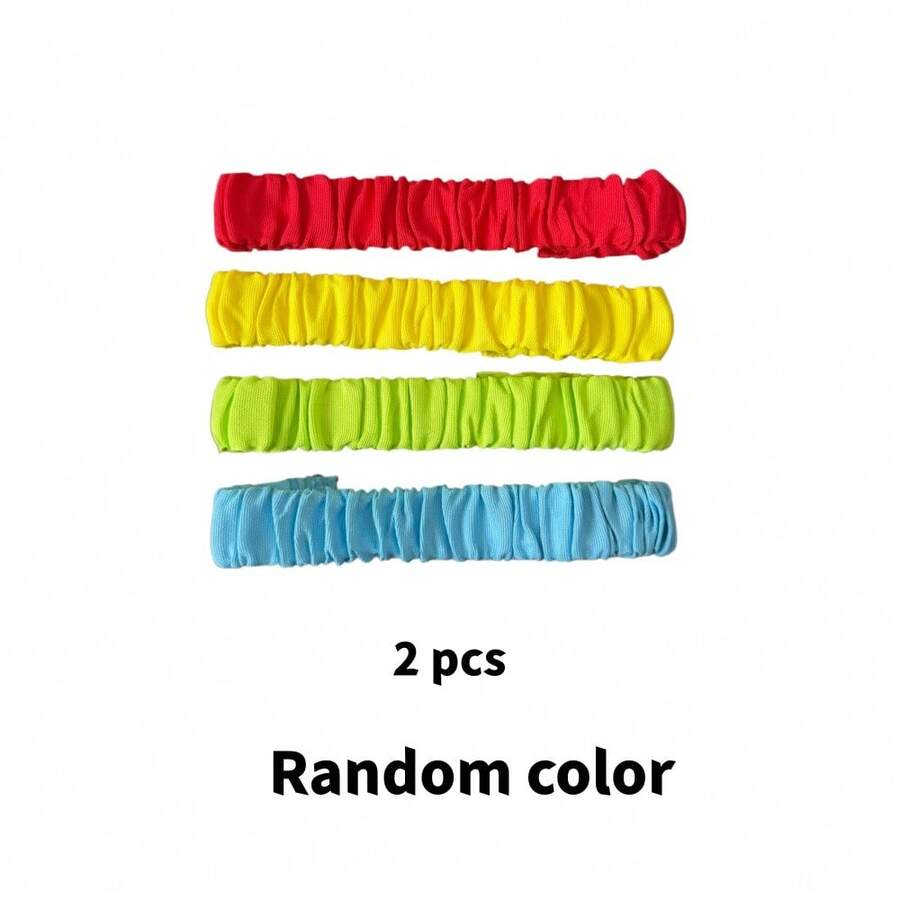 2/8pcs 3-Legged Race Leg Straps Elastic Running Competition Interactive Props Indoor Outdoor Team Sports Game Leg Ties Party Supplies - 2pcs Three-legged Race - View 1