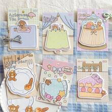180 Sheets Cute Korean Style Sticky Notes - Adorable Animal & Floral Designs, High-Quality Paper, Rectangular Shape, Perfect For Students & Office Use, Daily Organization & Decoration, Back To School, School Supplies School Supplies - Multicolor - View 4
