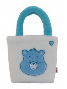 Care Bears 25cm 絨毛托特包，可愛風格，柔軟蓬鬆，女孩迷你單肩手提包，適合旅行與購物 - 彩色 - 查看 17