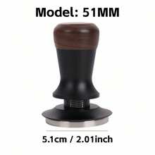 51mm/58mm 手動義式咖啡壓粉器，精準可調彈簧式咖啡壓粉器，不鏽鋼波紋底座，自動找平手動義式壓粉器，義式咖啡配件 - 咖啡壓 - 查看 13