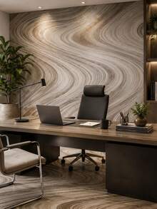 Self-Adhesive PVC Wallpaper, Washable, Decorative Wood Pattern, 5m X 10m Roll, For Home Renovation And Decoration, Living Room, Bedroom, Kitchen, Furniture, Patterned Wall Covering. - F208 - 查看 3