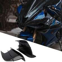 2件裝摩托車空氣動力定風翼 3D 整流罩裝飾配件，適用於 YZF R1/R6/R25/R7/R3、S1000RR/S1000R 摩托車整流罩配件 - 2個 - 查看 10