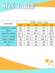 2pcs/Set Boys Letter Print Hooded Sweatshirt And Sweatpants Set - Black - View 6