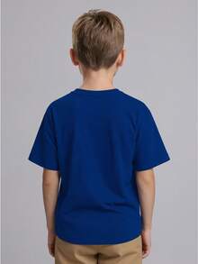 Camiseta de manga corta para niño, estilo retro, con estampado de un coche clásico de la , diseño único y moderno, cómoda y agradable al tacto. - Gris - Ver 9
