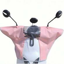 Funda impermeable para tablero de bicicleta eléctrica con ventana transparente, a prueba de todo clima, lluvia, sol y polvo, tela Oxford con ribete blanco, estilo minimalista, protector universal para manillar de scooter eléctrico y motocicleta, adecuado para desplazamientos al aire libre en todas las estaciones - transparente - Ver 9