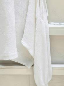 European Style Batwing Sleeve Sweater For Spring/Summer, Loose Top With V-Neck And Lantern Sleeves. - White - View 2