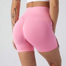 Women's High-Waisted Fitness Leggings With Tummy Control And Hip-Lifting Features, Three-Quarter Length. - Navy Blue - View 9