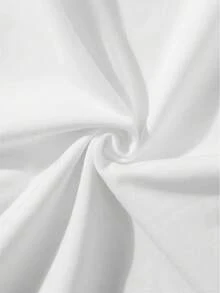 Camiseta Premium con Estampado de Confesión en la Espalda - 100% algodón, cuello redondo, adecuada tanto para hombres como para mujeres, estilo unisex.   Elementos románticos: rosas, corazon - Blanco - Ver 5