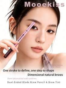 Mooekiss 雙頭眉筆與眉彩膏，適合日常化妝，送給女友的完美禮物 - 01 - 查看 2