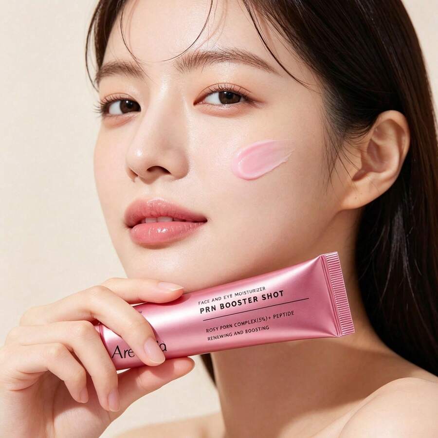 Vitamin C Booster Shot Serum With Glutathione, Niacinamide And Vitamin E For Dark Spot Care, Fine Lines & Wrinkles, Glass Skin, Korean Skincare 30ml/1.01 Fl.Oz - 粉紅色 - 查看 1