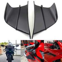 2件裝摩托車空氣動力定風翼 3D 整流罩裝飾配件，適用於 YZF R1/R6/R25/R7/R3、S1000RR/S1000R 摩托車整流罩配件 - 2個 - 查看 4