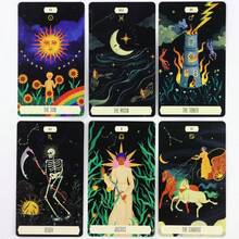 78 Kartu Tarot Zodiak Dua Belas Zodiak Permainan Kartu Ramalan Meja untuk Aktivitas Berkumpul Bersama Teman - Zodiak - View 9