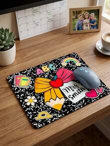 1pc Custom Teacher Name Mouse Pad,Personalized Gift, Teacher Appreciation Gift, Back To School Gift, Thank You Gift,Desk Accessories,Office Computer Mousepad,Preschool Elementary Teacher Office Supply,Teacher First Of School Gift - Multicolor - View 6