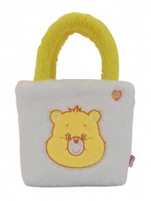 Care Bears 25cm 絨毛托特包，可愛風格，柔軟蓬鬆，女孩迷你單肩手提包，適合旅行與購物 - 彩色 - 查看 16