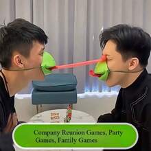 Funny Frog Mask Game Set - Fun Bug-Eating Battle Game, Interactive Board Game, Family Party Game, Corporate Party Game, Team Icebreaker Game, Card Battle Game, Perfect For Company Parties, Party Games, Strategy Board Games, Interactive Tabletop Entertainment Or Family Fun, Also Suitable As A Party Gift - Multicolor - View 4