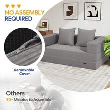 Sofas & Couches - Light Grey - View 8