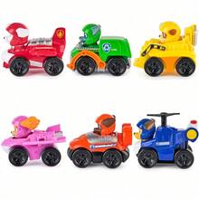 Spin Master Paw Patrol Air Rescue 6pcs Puppy Racing Toy Car Gift Set, Includes Archie, Mao Mao, Tian Tuan, Xiao Li, Rocky And Zuma, Suitable For Boys And Girls Children Aged 3 And Above - AIR RESCUE - View 7
