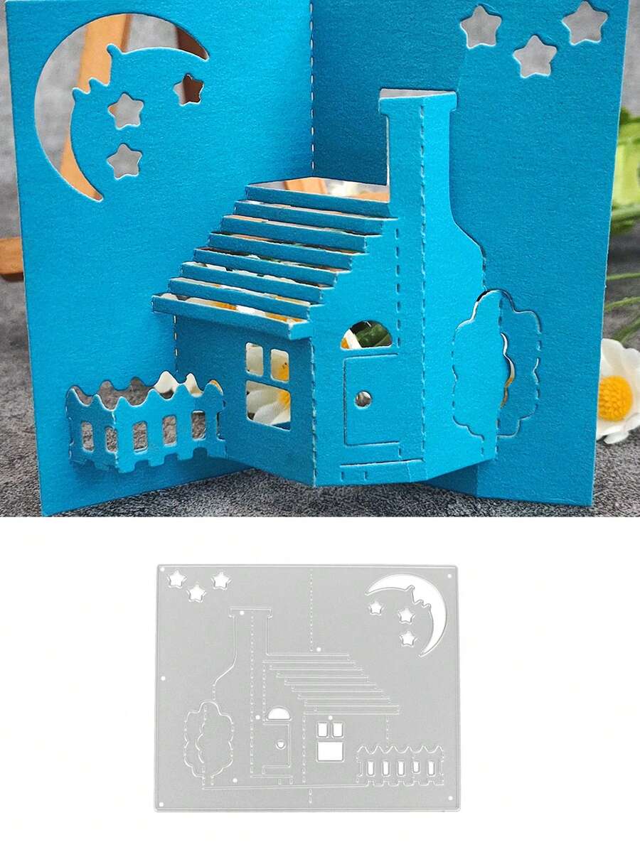 Scrapbooking Die Cutting And Embossing Molds, Metal Cutting Dies For Room, Perfect For Making Greeting Cards, DIY Scrapbooks, Photo Albums And Cards, Back To School Supplies - One Size Fits All - View 1