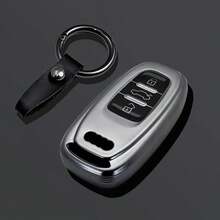 TPU Car Smart Remote Key Case Cover Holder Shell For Audi Q5 Protector Control Key Bag Keychain Interior Accessories - A - View 10