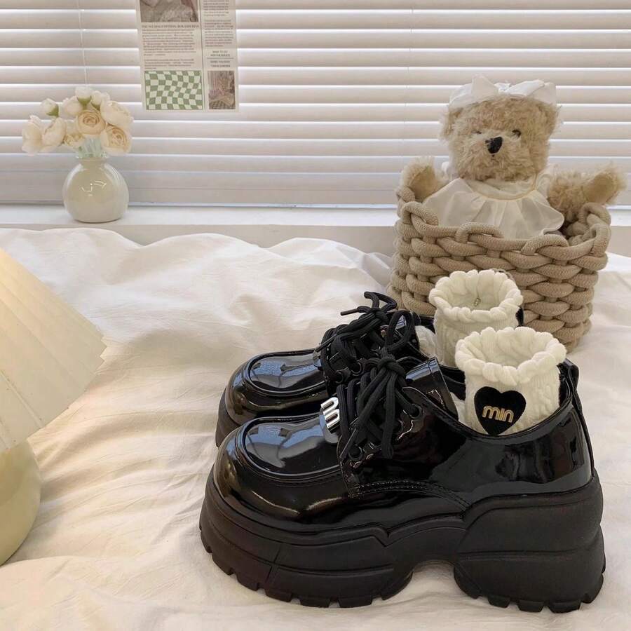 Women Wedges & Platform - Matte Black Upgraded Version - View 1