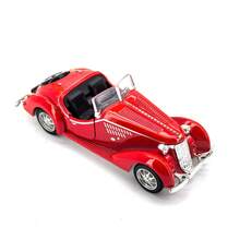 Metal Body Toy Car For Boys, Educational Simulation Sports Car Model Display Ornament - Red - View 7
