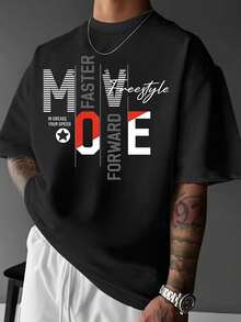 Men T-Shirts - 黑4 - 查看 1