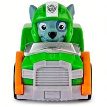 Spin Master Paw Patrol Air Rescue 6件裝小狗賽車玩具套組，包含 Archie、Mao Mao、Tian Tuan、Xiao Li、Rocky 和 Zuma，適合 3 歲及以上男孩女孩 - ROCKY - 查看 2