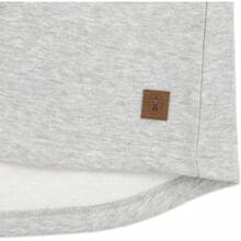 Coleman Men's Long Sleeve Henley Fleece Sweatshirt - 3-Button Placket - Comfortable Cotton Blend For All Seasons Variant 4 - Light Grey Heather - View 3