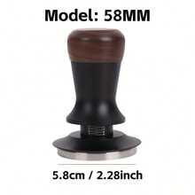 51mm/58mm 手動義式咖啡壓粉器，精準可調彈簧式咖啡壓粉器，不鏽鋼波紋底座，自動找平手動義式壓粉器，義式咖啡配件 - 咖啡壓 - 查看 14
