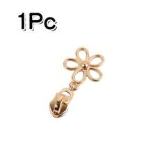 1Pc/2/4Pcs Hollow Flower Shaped Metal Zipper Pulls, Multi-Color Options, Universal Zipper Accessories, Replacement Zipper Pulls For Bags And Clothing - Multicolor - View 24