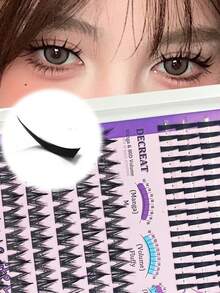 Spikes False Eyelashes, Soft And Flexible, Can Be Paired With Any Makeup Look, Ultra-Fine Lash Roots, Create Natural And Lightweight Lash Extension Effect, Help You Create Charming Anime Style Eyelashes - View 3