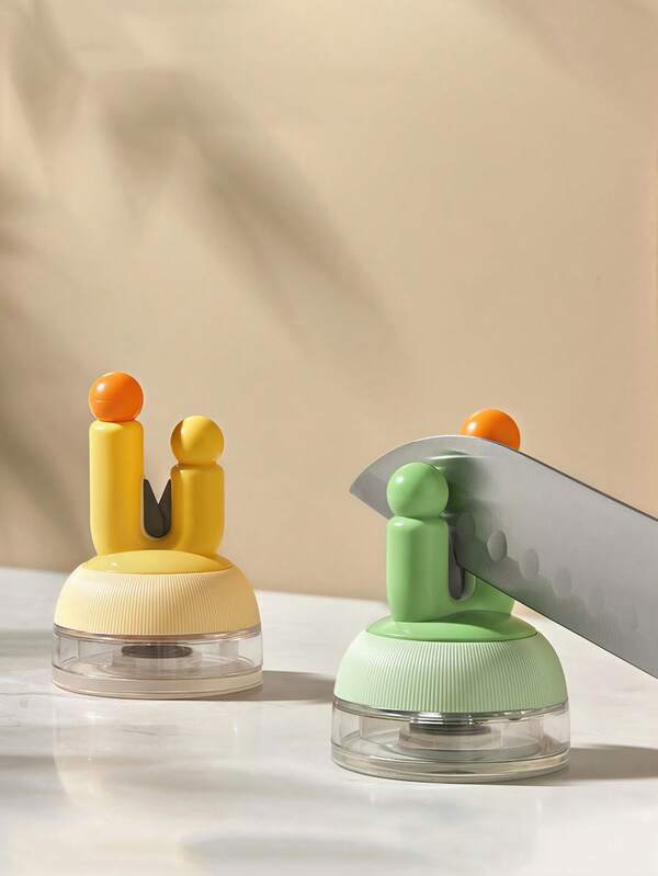 1 pièce Pierre à aiguiser avec ventouse, convient pour une utilisation domestique en cuisine, parfait pour aiguiser les couteaux de cuisine et les ciseaux. Ce nouvel aiguiseur de lame professionnel rapide et aiguiseur de couteaux est un outil essentiel pour chaque foyer.