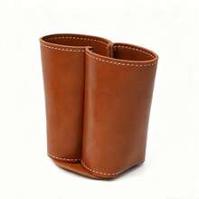 Customized Leather Cup Sleeve, Personalized Pattern, Fashionable Personalized Cup Sleeve, Protect Your Water Bottle, Premium Leather Material, Multiple Color Options, Personalized Custom Letters - Multicolor - View 4