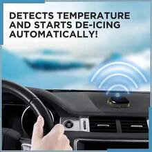 3PCS Electric Snow Ice Scraper USB Rechargeable Car Snow Removal Tool Glass Deicer And Snow Melter Vehicle Scraper - 彩色 - 查看 7