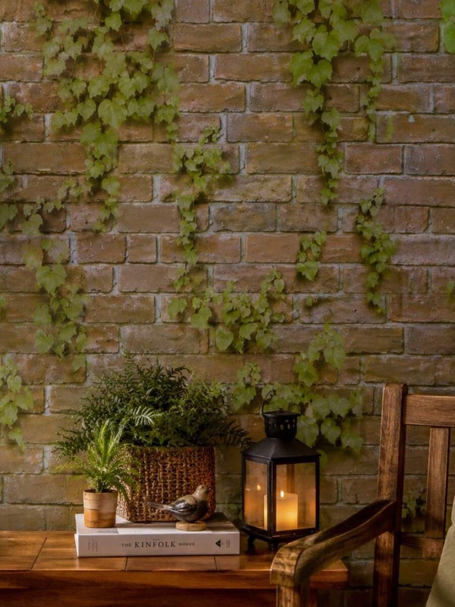 Self-Adhesive PVC Wallpaper, Washable, Decorative Wood Pattern, 5m X 10m Roll, For Home Renovation And Decoration, Living Room, Bedroom, Kitchen, Furniture, Patterned Wall Covering. - F219 - 查看 1