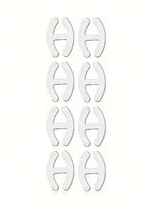 10pcs/8pcs/4pcs Bra Strap Buckles 4 Colors H-Shaped Bra Straps With Anti-Slip Clips, Cross Strap Buckles For Bra Strap Fixer, Invisible Bra Strap Clips, Suitable For Cross-Style Bras, Women's Bra Accessories, Travel, Sports, Outdoor Activities, Belts, Back To School Supplies, Etc. - Multicolor - View 16