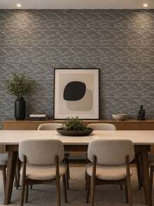 Self-Adhesive PVC Wallpaper, Washable, Decorative Wood Pattern, 5m X 10m Roll, For Home Renovation And Decoration, Living Room, Bedroom, Kitchen, Furniture, Patterned Wall Covering. - F204 - 查看 8