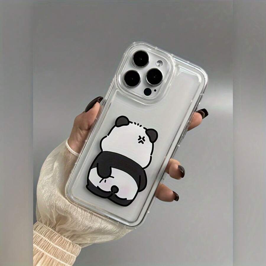 Funda Transparente Antiderrapante Adorable Para El Teléfono Apple 14 Pro Max. - Multicolor - Ver 1