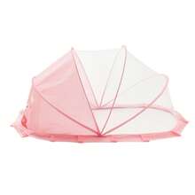 Foldable Baby Mosquito Net Adorable Cartoon Pattern Portable Mosquito Shield For Travel Home Daily Use - Pink - View 10